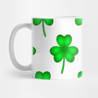 Clover shamrock pattern Mug